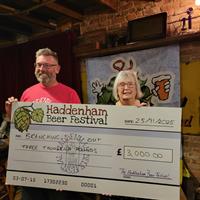 Haddenham Beer Festival donates £12,000 to local good causes